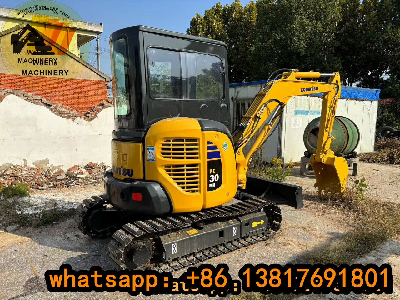 Komatsu PC 30 MR-3 Komatsu 30, Komatsu 35-3 - Máy xúc mini: hình 5 Komatsu PC 30 MR-3 Komatsu 30, Komatsu 35-3 - Máy xúc mini: hình 5