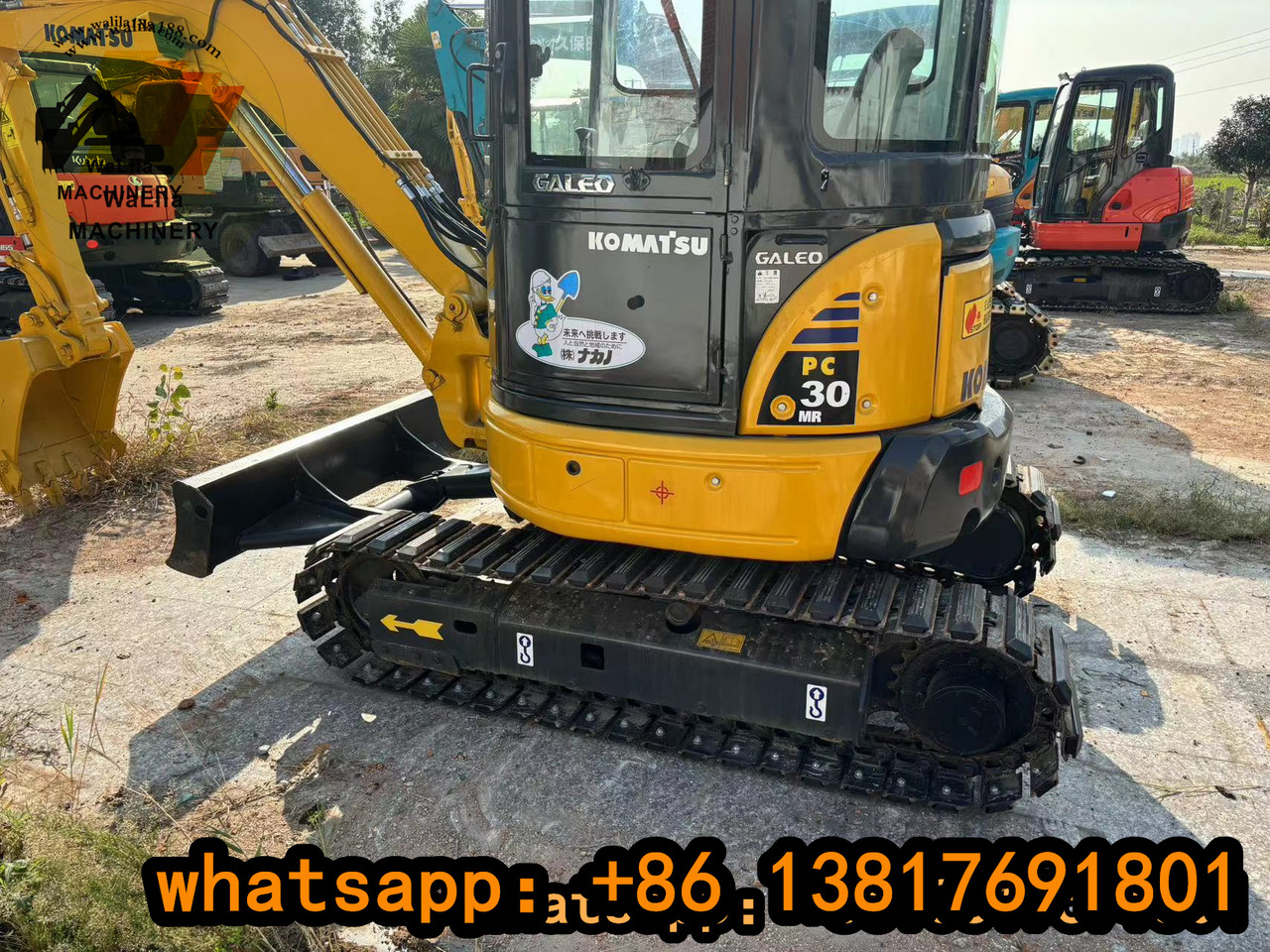 Máy xúc mini Komatsu PC 30 MR-3 Komatsu 30, Komatsu 35-3: hình 7