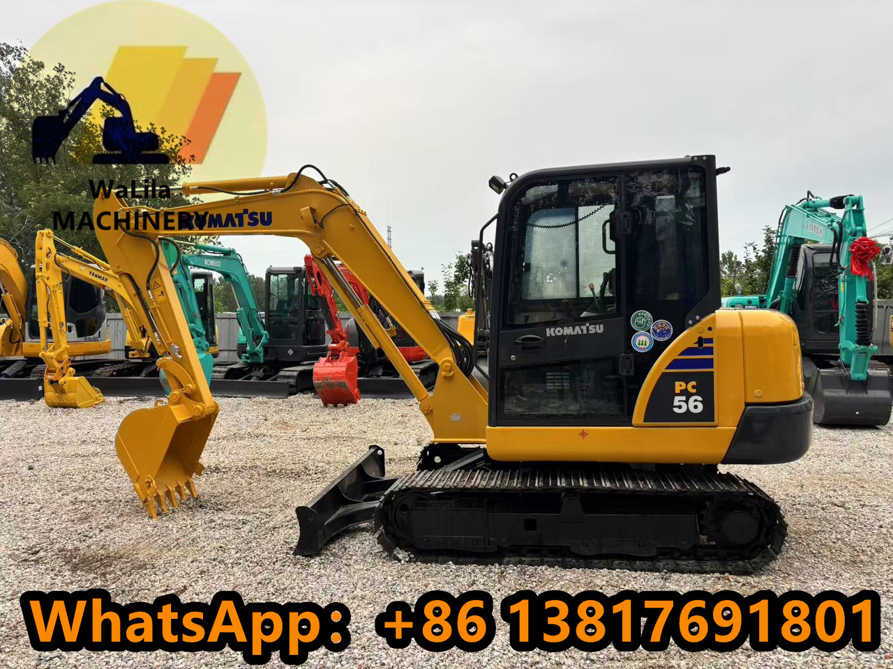 Komatsu PC 56-7 PC56-7 - Máy xúc mini: hình 1 Komatsu PC 56-7 PC56-7 - Máy xúc mini: hình 1