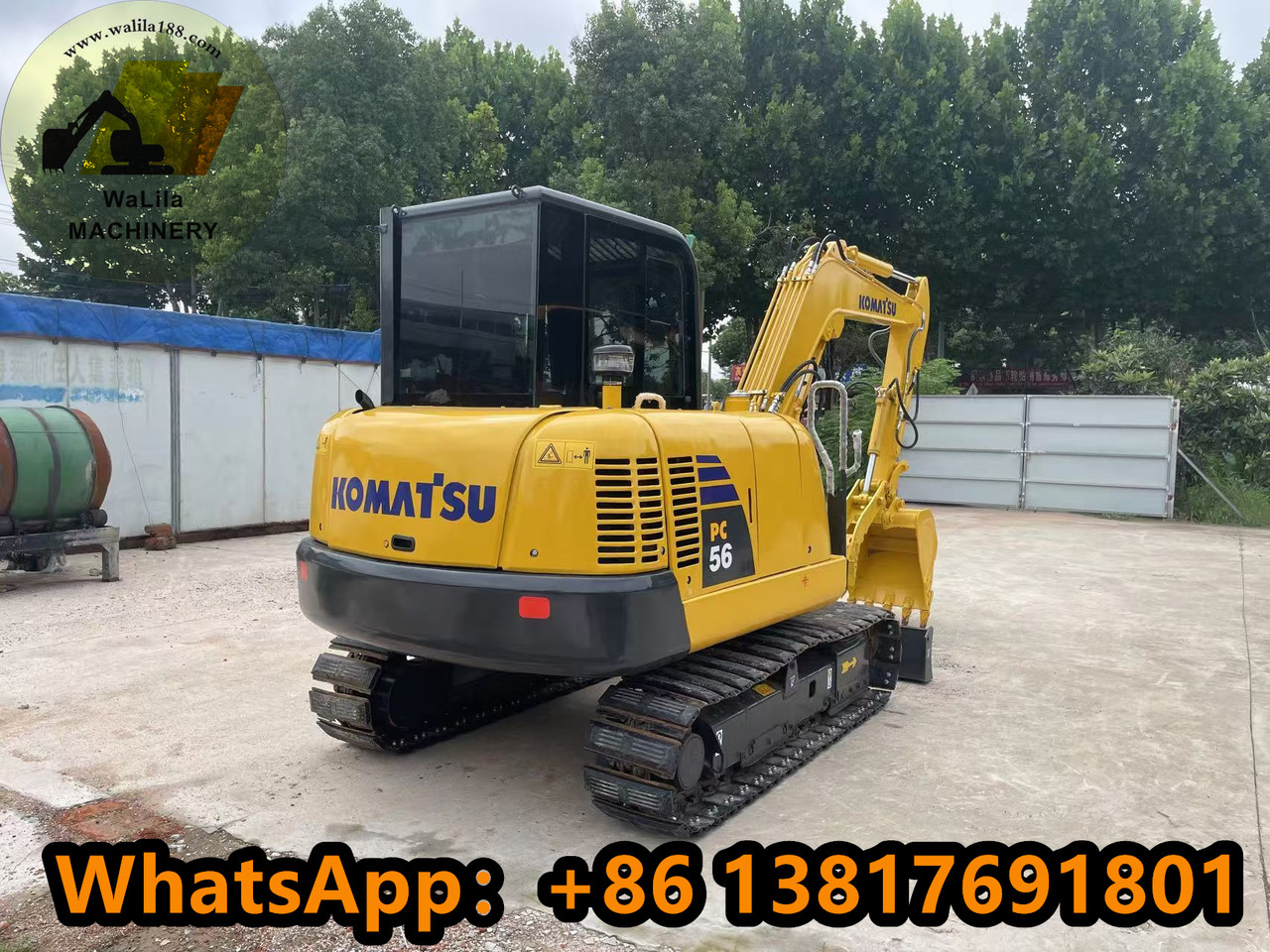 Komatsu PC 56-7 PC56-7 - Máy xúc mini: hình 2 Komatsu PC 56-7 PC56-7 - Máy xúc mini: hình 2