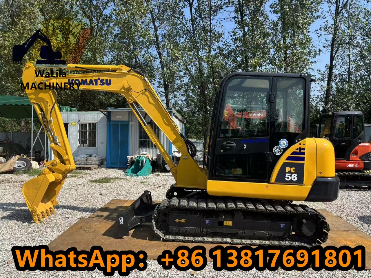 Komatsu PC 56-7 PC56-7 - Máy xúc mini: hình 3 Komatsu PC 56-7 PC56-7 - Máy xúc mini: hình 3