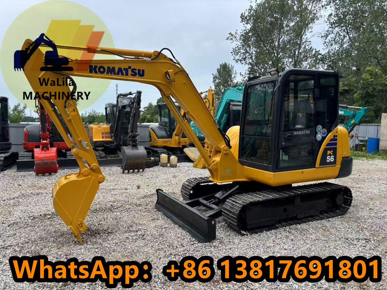 Komatsu PC 56-7 PC56-7 - Máy xúc mini: hình 3 Komatsu PC 56-7 PC56-7 - Máy xúc mini: hình 3