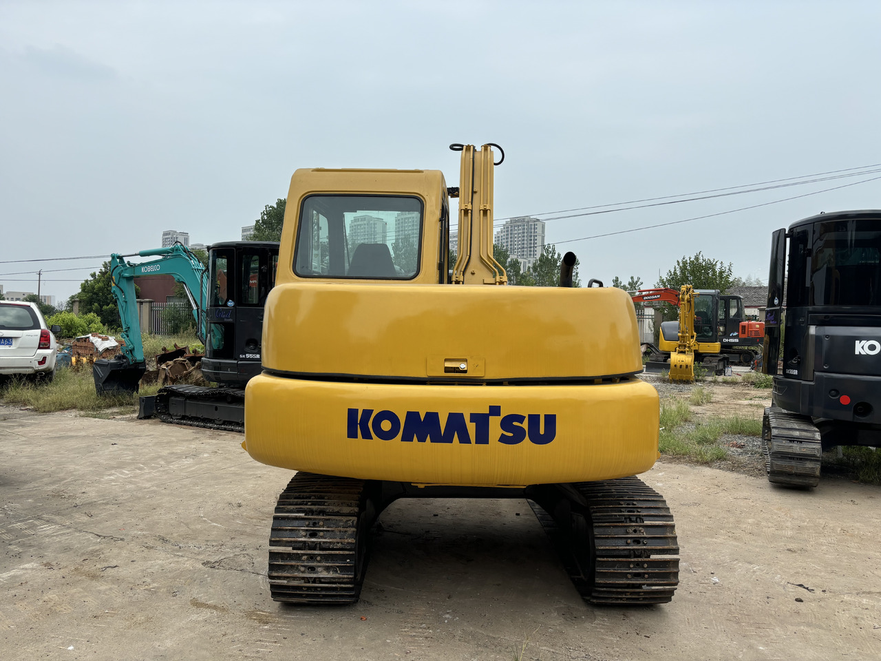 Komatsu PC 60-7 - Máy xúc mini: hình 4 Komatsu PC 60-7 - Máy xúc mini: hình 4