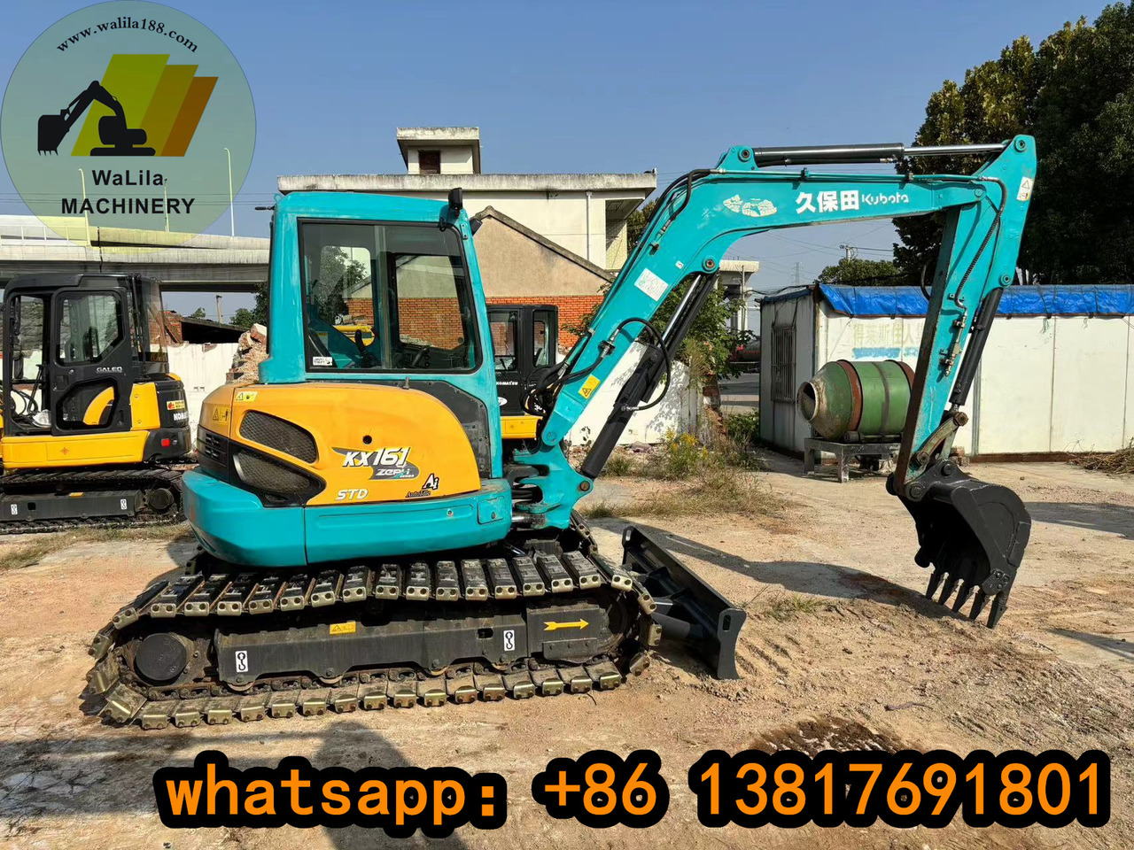 Kubota KX 161 KX161 KX155 KX163 - Máy xúc mini: hình 1 Kubota KX 161 KX161 KX155 KX163 - Máy xúc mini: hình 1