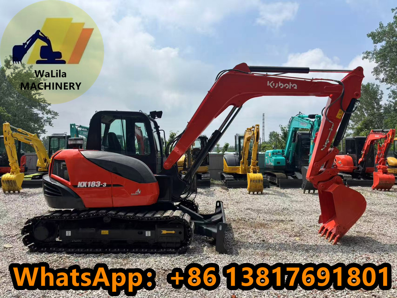 Kubota Kx183 - Máy xúc mini: hình 3 Kubota Kx183 - Máy xúc mini: hình 3