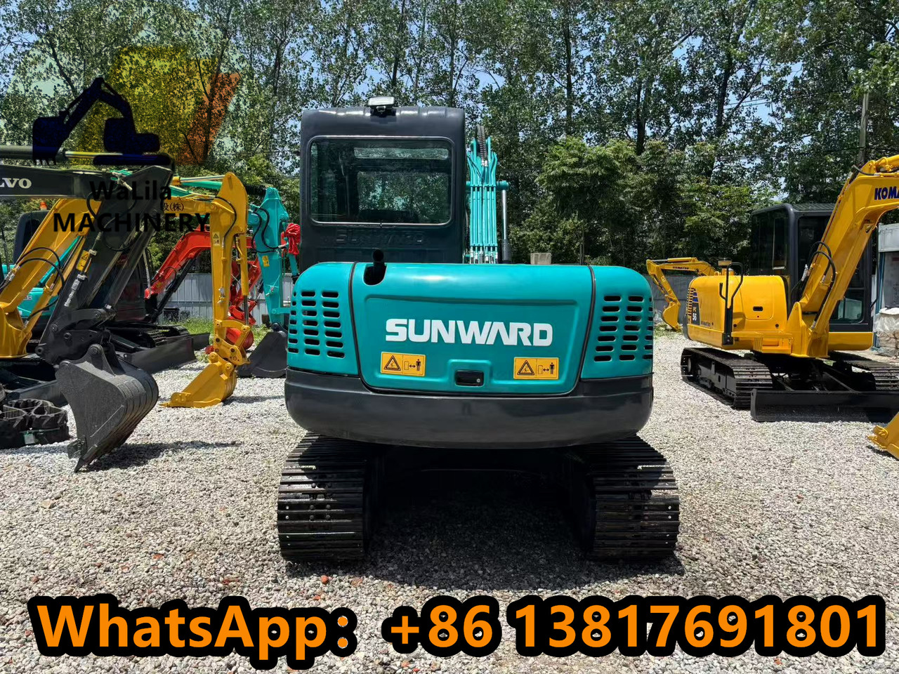 SUNWARD SWE 80 - Máy xúc mini: hình 2 SUNWARD SWE 80 - Máy xúc mini: hình 2