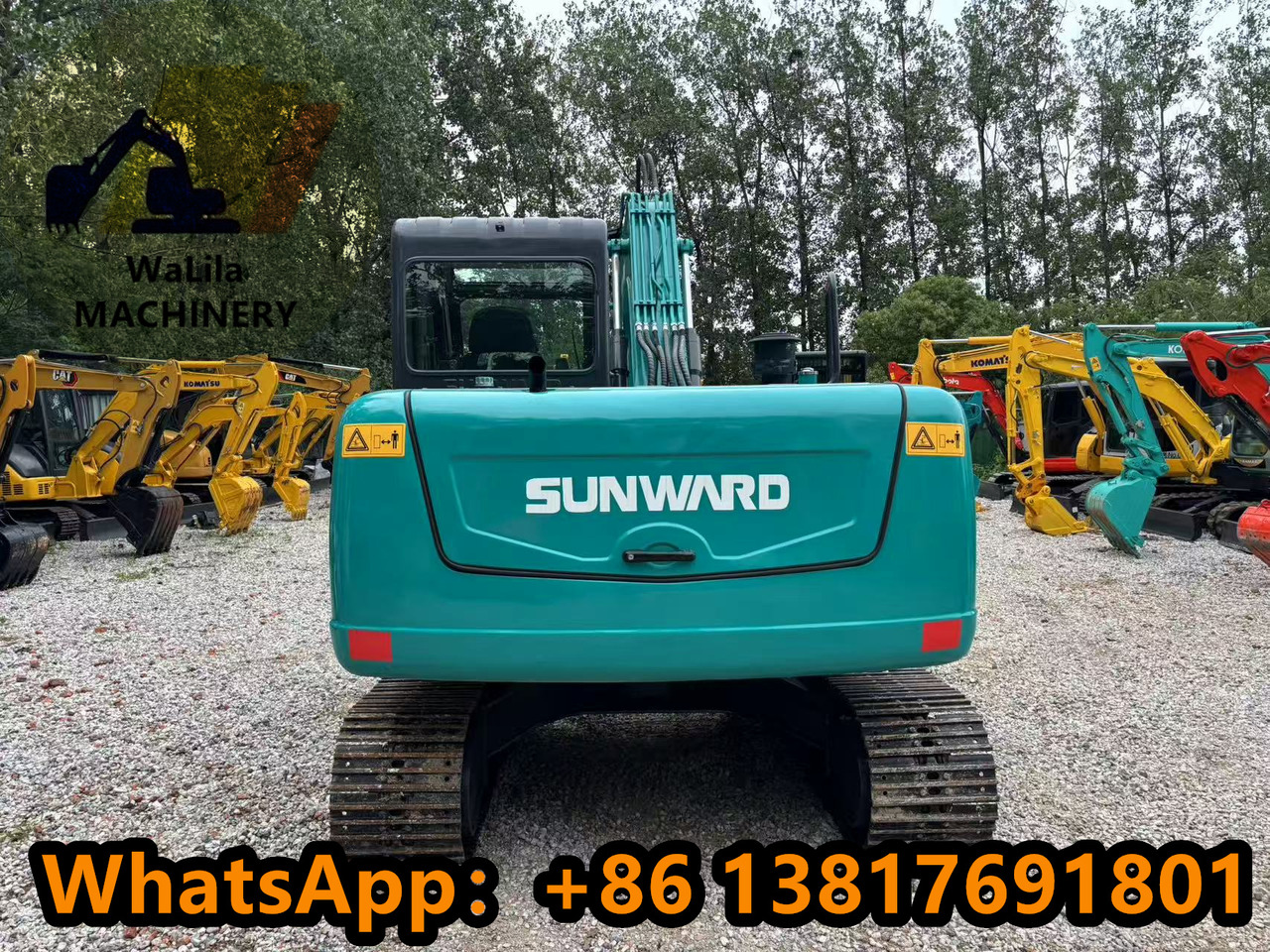 SUNWARD swe90 - Máy xúc mini: hình 5 SUNWARD swe90 - Máy xúc mini: hình 5