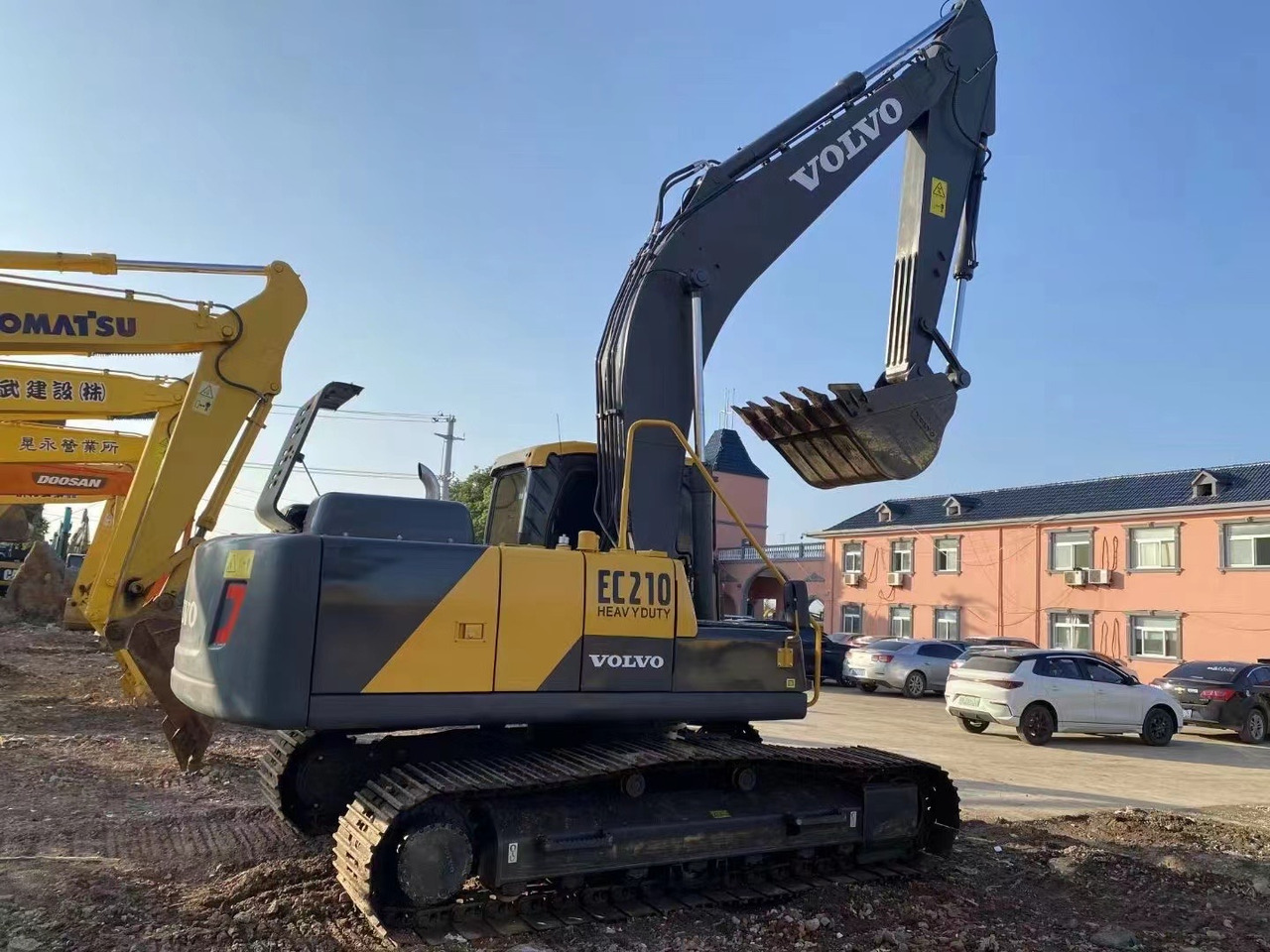 Volvo EC 210 Volvo 210 Ec240 - Máy xúc bánh xích: hình 3 Volvo EC 210 Volvo 210 Ec240 - Máy xúc bánh xích: hình 3