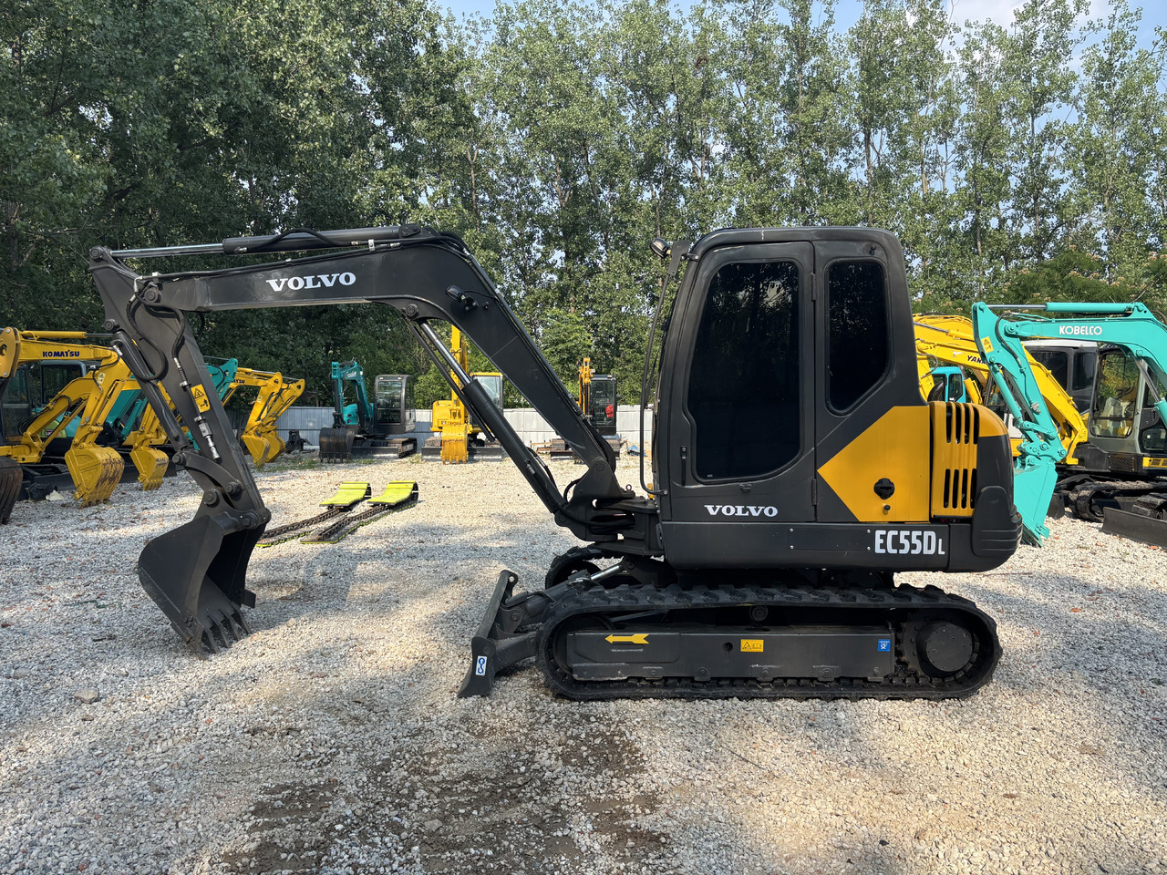 Volvo EC55D Rubber track - Máy xúc mini: hình 3 Volvo EC55D Rubber track - Máy xúc mini: hình 3