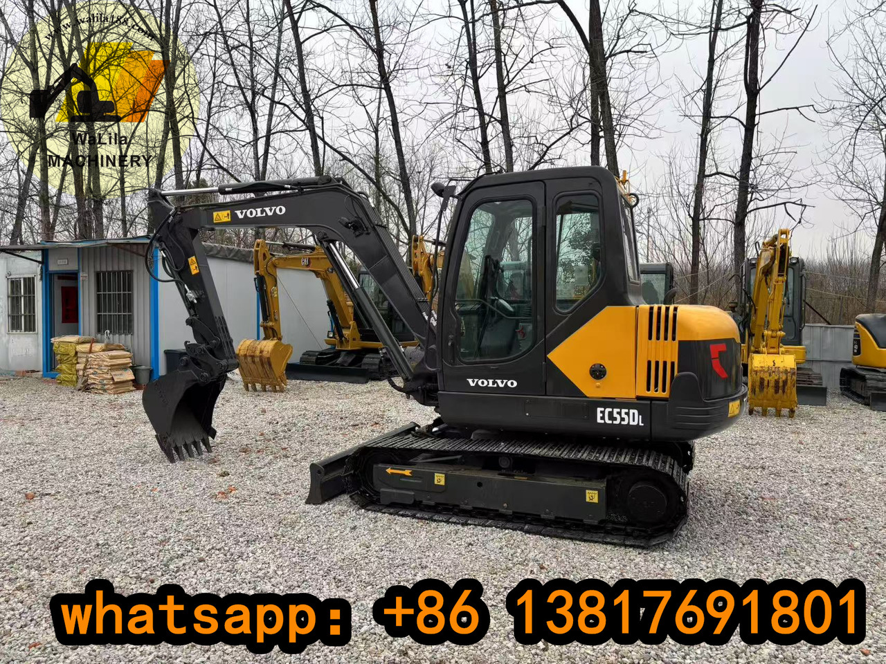 Volvo EC55D - Máy xúc mini: hình 2 Volvo EC55D - Máy xúc mini: hình 2