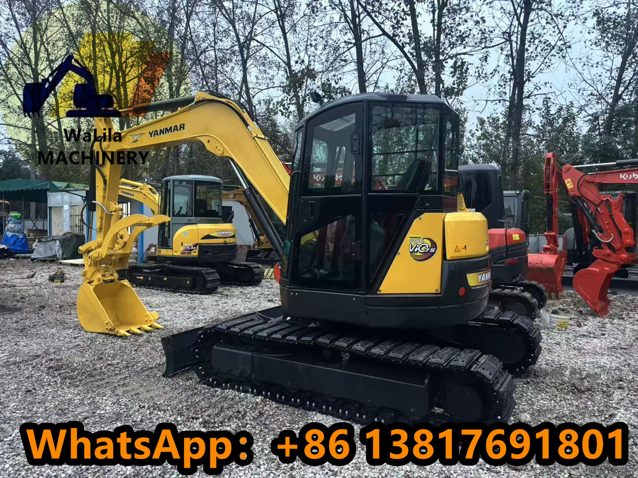 YANMAR VIO75 - Máy xúc mini: hình 1 YANMAR VIO75 - Máy xúc mini: hình 1