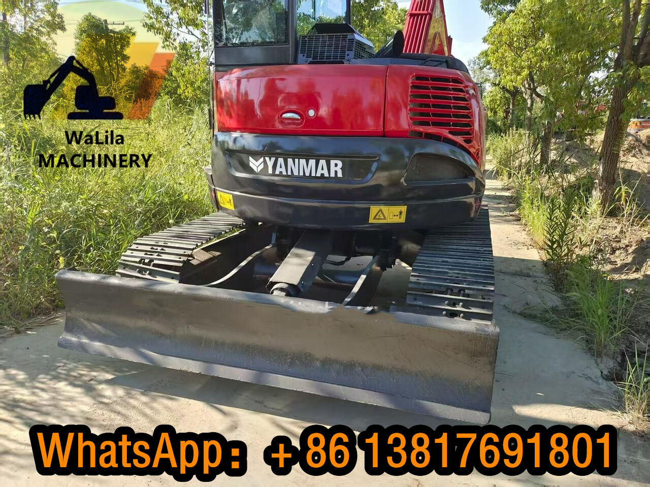 YANMAR VIO80 - Máy xúc mini: hình 4 YANMAR VIO80 - Máy xúc mini: hình 4