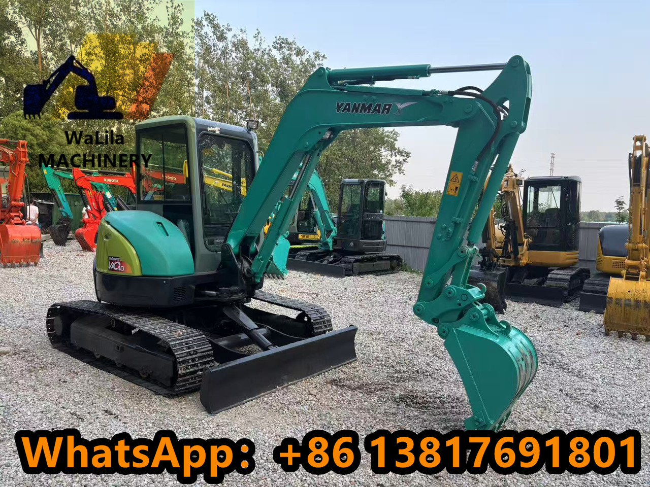 YANMAR vio40 - Máy xúc mini: hình 3 YANMAR vio40 - Máy xúc mini: hình 3