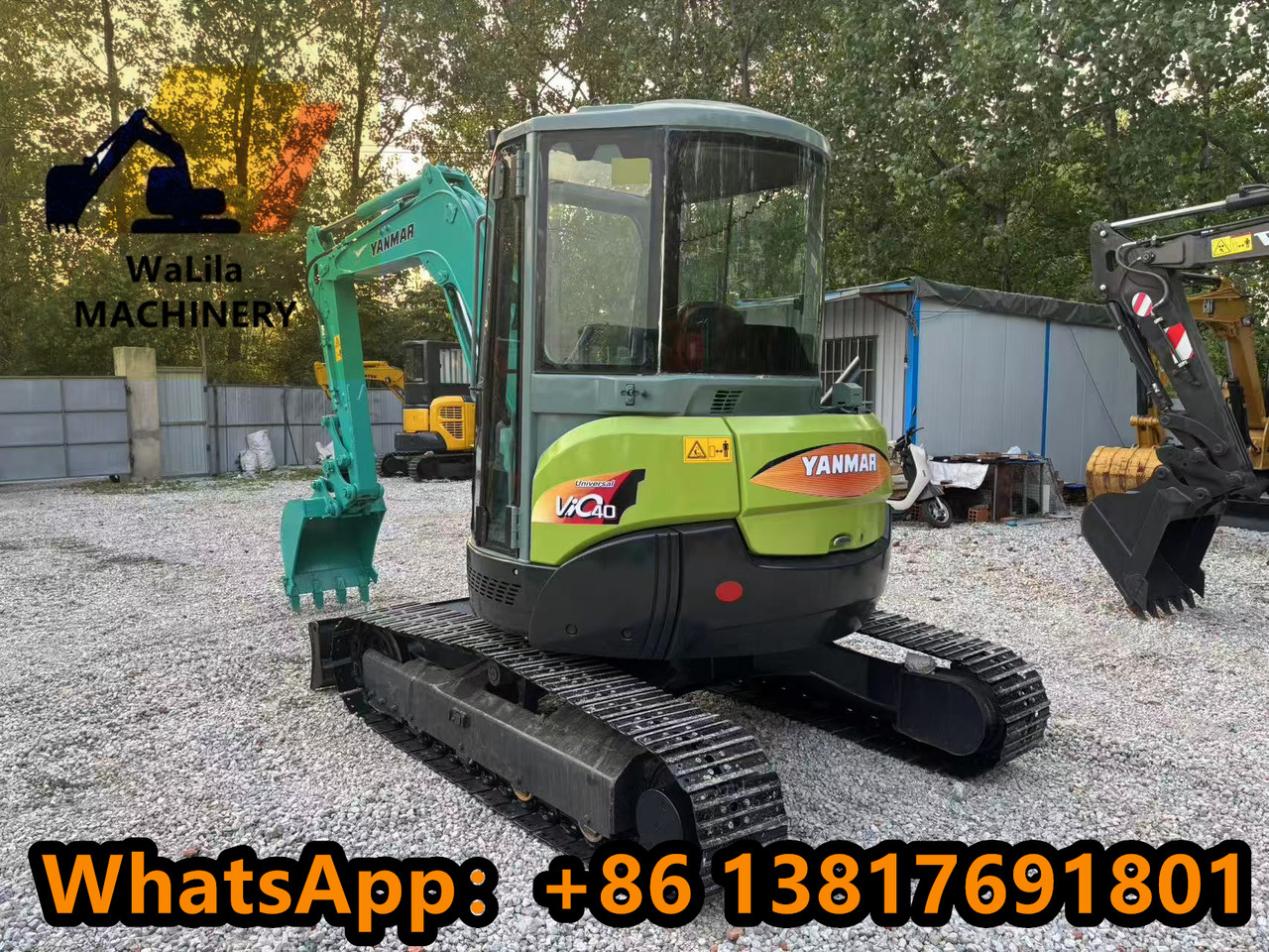YANMAR vio40 - Máy xúc mini: hình 5 YANMAR vio40 - Máy xúc mini: hình 5