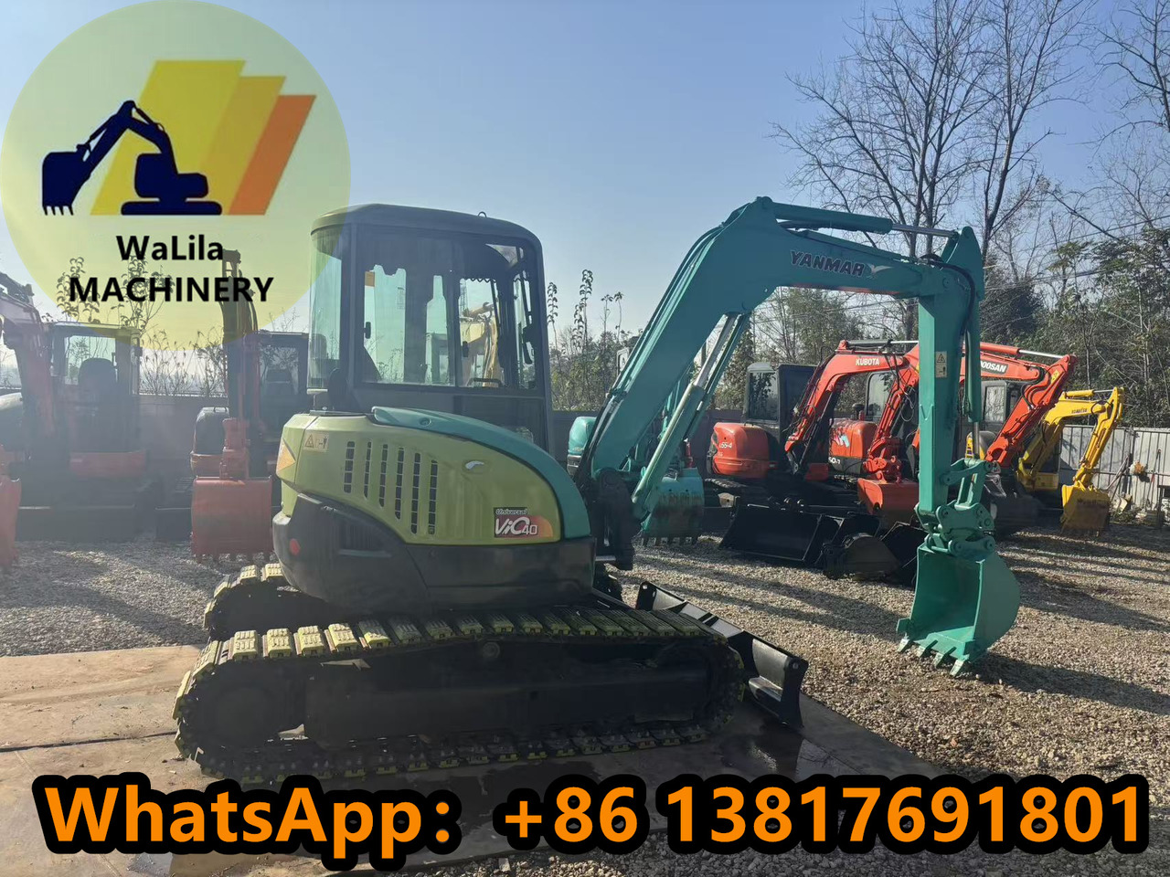 YANMAR vio40 - Máy xúc mini: hình 1 YANMAR vio40 - Máy xúc mini: hình 1