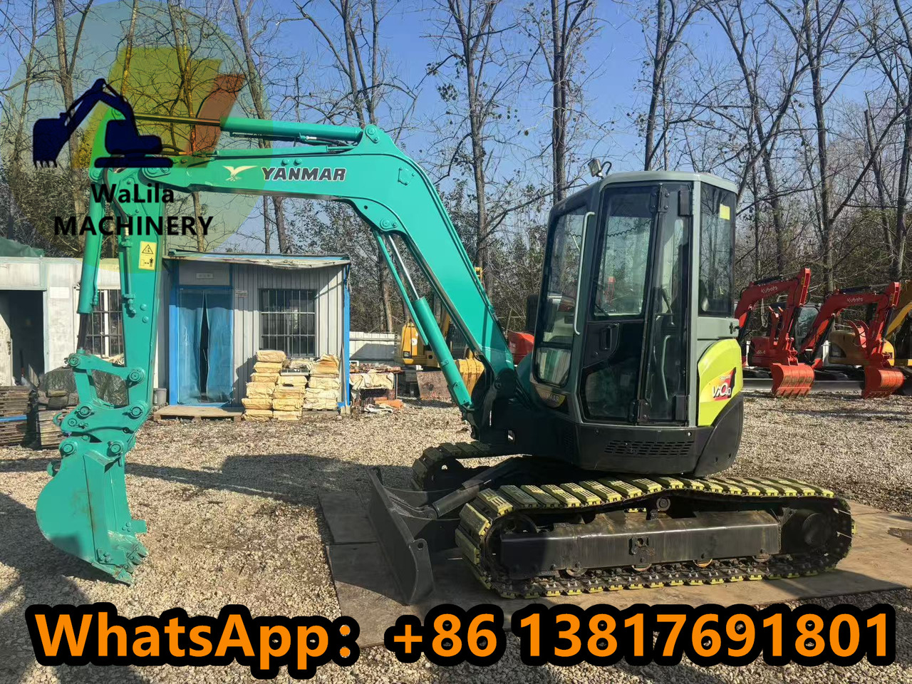 YANMAR vio40 - Máy xúc mini: hình 4 YANMAR vio40 - Máy xúc mini: hình 4
