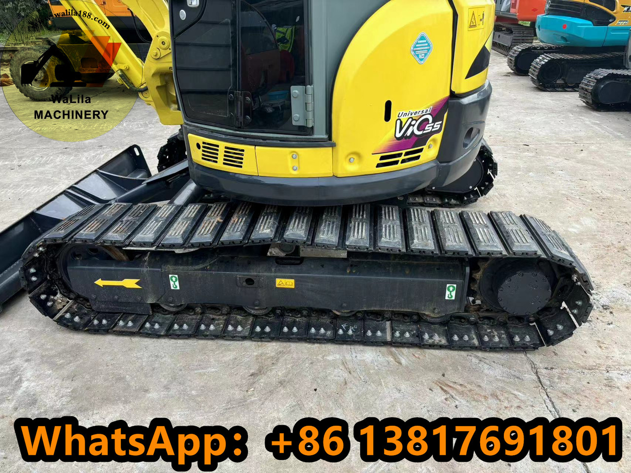 Yanmar Vio 55 Vio55 - Máy xúc mini: hình 4 Yanmar Vio 55 Vio55 - Máy xúc mini: hình 4