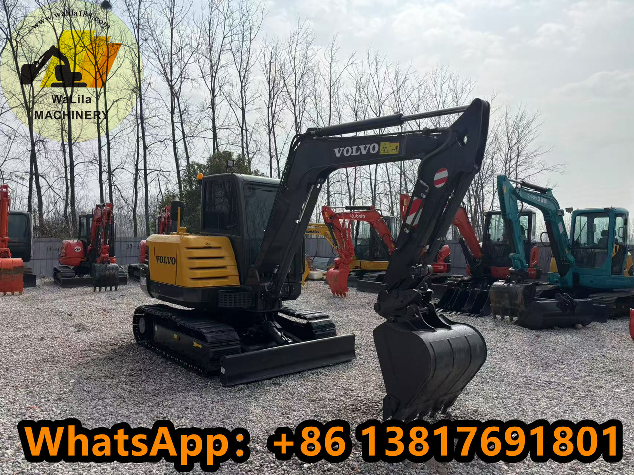 Volvo EC60D - Máy xúc mini: hình 2 Volvo EC60D - Máy xúc mini: hình 2