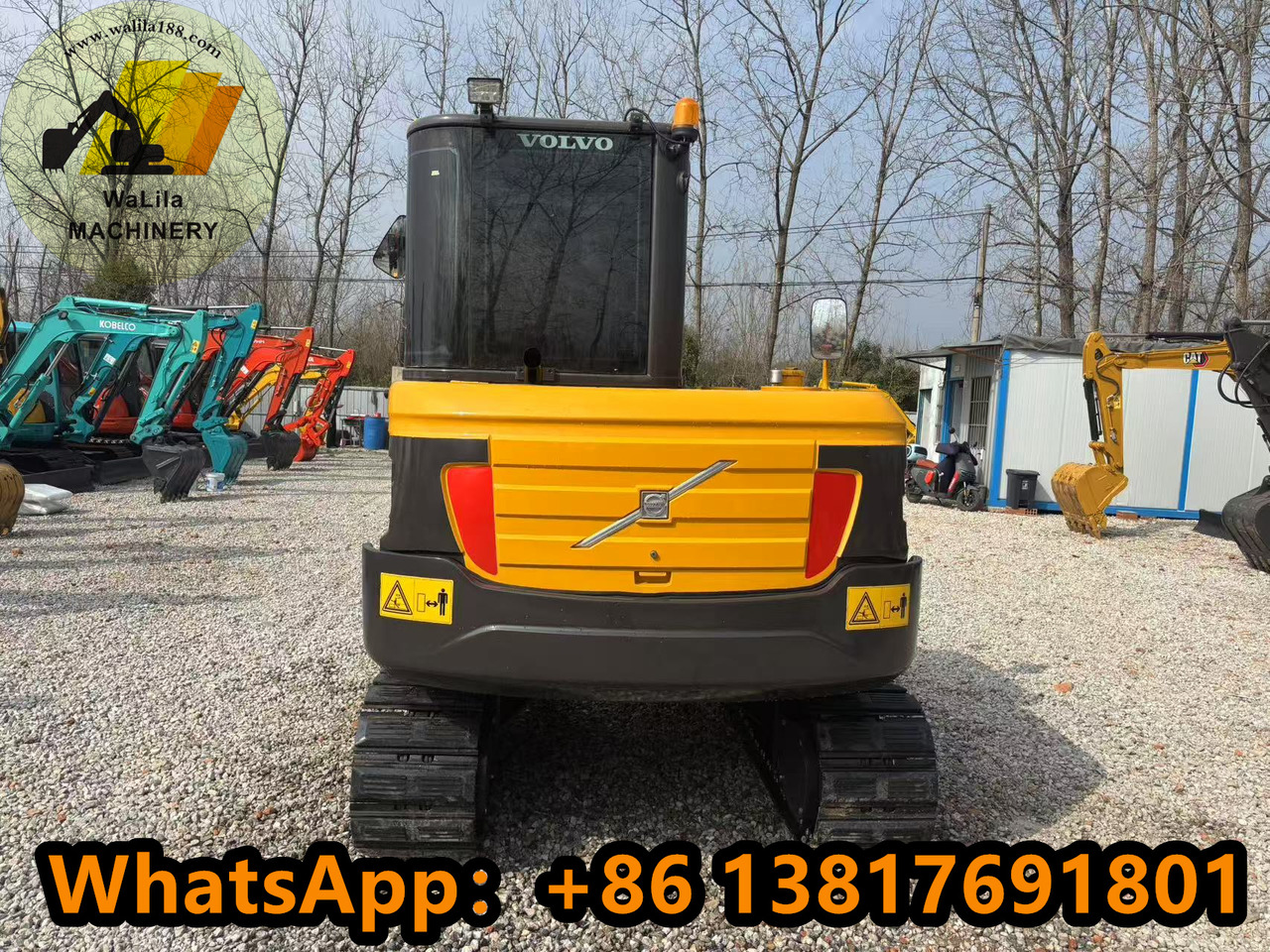 Volvo EC60D - Máy xúc mini: hình 4 Volvo EC60D - Máy xúc mini: hình 4