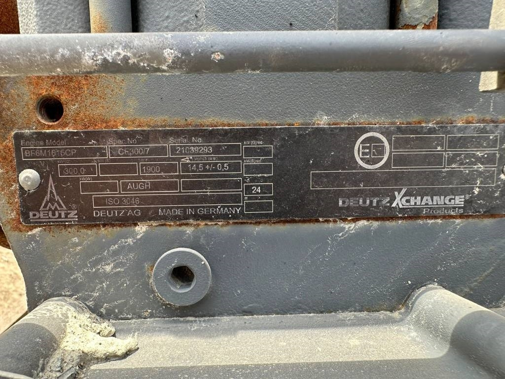 Deutz BF6M1015CP ENGINE - Động cơ cho Máy móc xây dựng: hình 5 Deutz BF6M1015CP ENGINE - Động cơ cho Máy móc xây dựng: hình 5