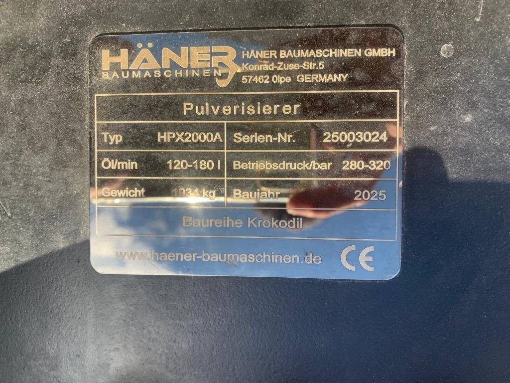 Haner HPX2000 - Mũi khoan: hình 4 Haner HPX2000 - Mũi khoan: hình 4