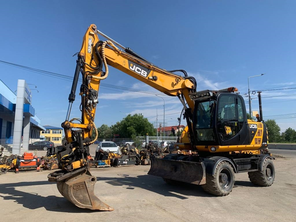 JCB JS 145 W+Engcon Rototilt+Sistem Laser 2D Leica Ico - Máy xúc bánh lốp: hình 1 JCB JS 145 W+Engcon Rototilt+Sistem Laser 2D Leica Ico - Máy xúc bánh lốp: hình 1