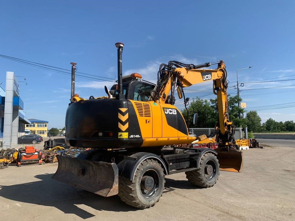 JCB JS 145 W+Engcon Rototilt+Sistem Laser 2D Leica Ico - Máy xúc bánh lốp: hình 4 JCB JS 145 W+Engcon Rototilt+Sistem Laser 2D Leica Ico - Máy xúc bánh lốp: hình 4