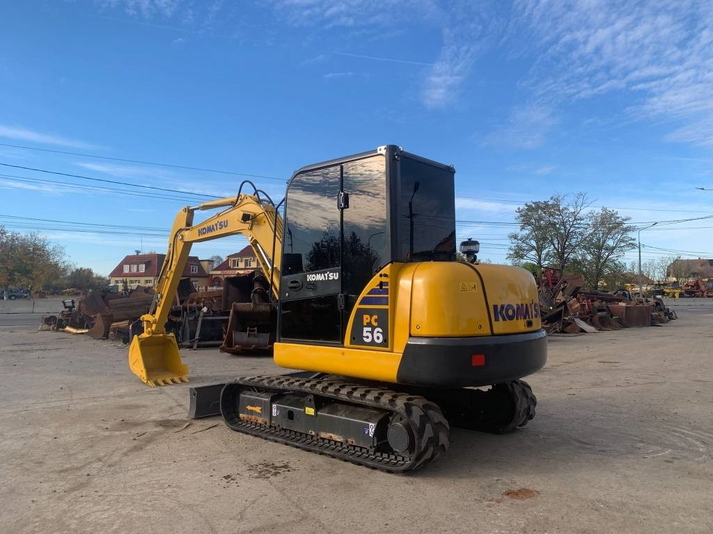 Komatsu PC 56-7 - Máy xúc mini: hình 3 Komatsu PC 56-7 - Máy xúc mini: hình 3