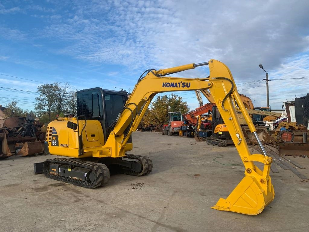 Komatsu PC 56-7 - Máy xúc mini: hình 5 Komatsu PC 56-7 - Máy xúc mini: hình 5