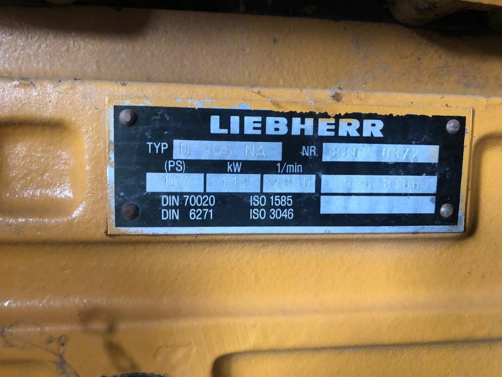 Liebherr Engine D 906  - Động cơ cho Máy móc xây dựng: hình 4 Liebherr Engine D 906  - Động cơ cho Máy móc xây dựng: hình 4