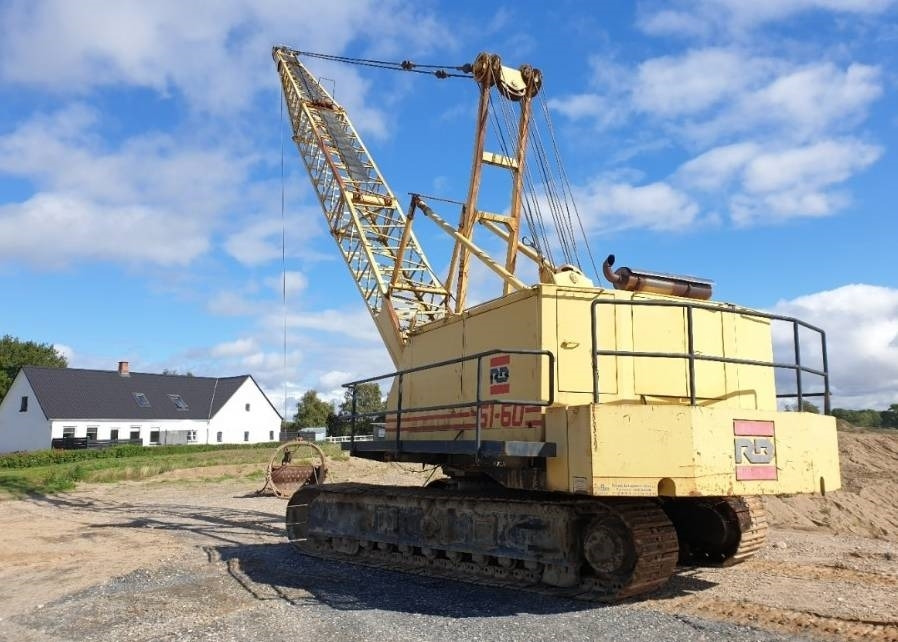 Ruston Bucyrus 51-60 - Cẩu bánh xích hạng nặng: hình 2 Ruston Bucyrus 51-60 - Cẩu bánh xích hạng nặng: hình 2