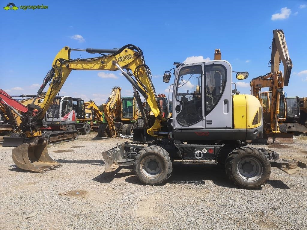 Wacker Neuson EW 100 - Máy xúc bánh lốp: hình 4 Wacker Neuson EW 100 - Máy xúc bánh lốp: hình 4