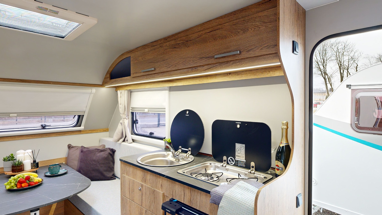 Rơ moóc kiểu caravan mới Niewiadów N-Cross 3 osobowa CAMPING caravan 3 person 1000kg: hình 13
