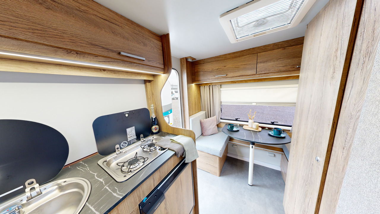 Rơ moóc kiểu caravan mới Niewiadów N-Cross 3 osobowa CAMPING caravan 3 person 1000kg: hình 8