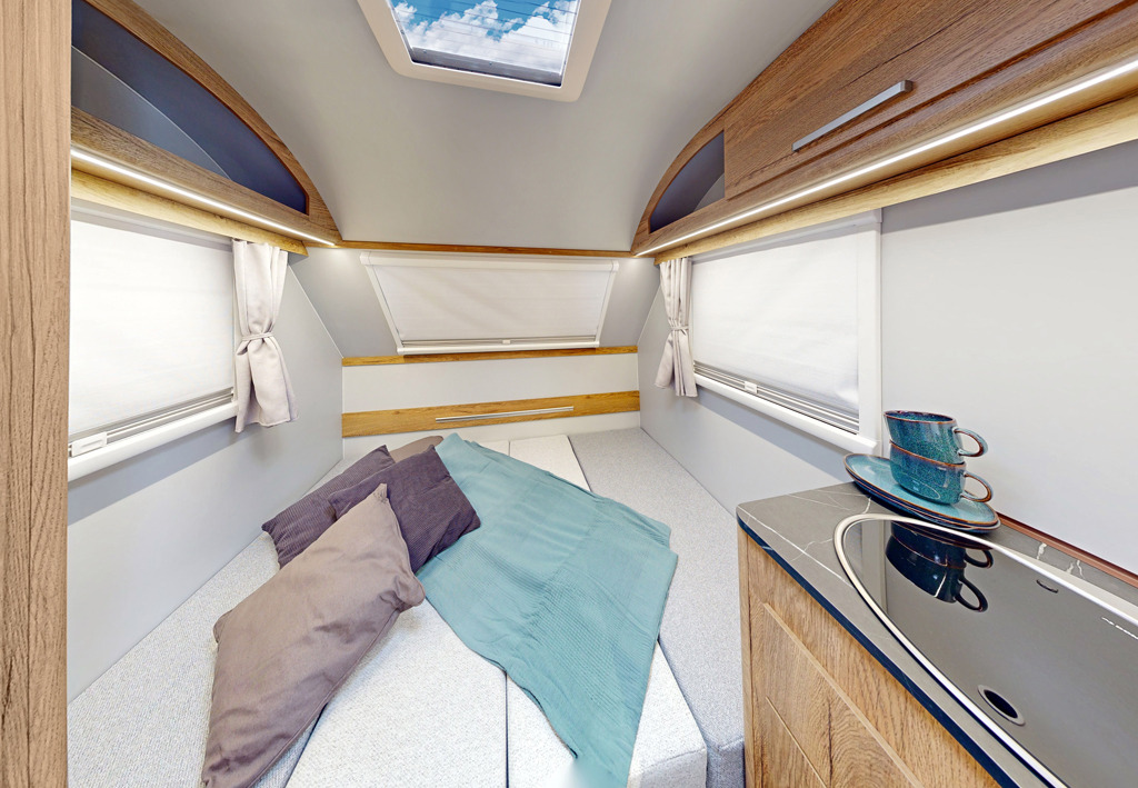 Rơ moóc kiểu caravan mới Niewiadów N-Cross 3 osobowa CAMPING caravan 3 person 1000kg: hình 25