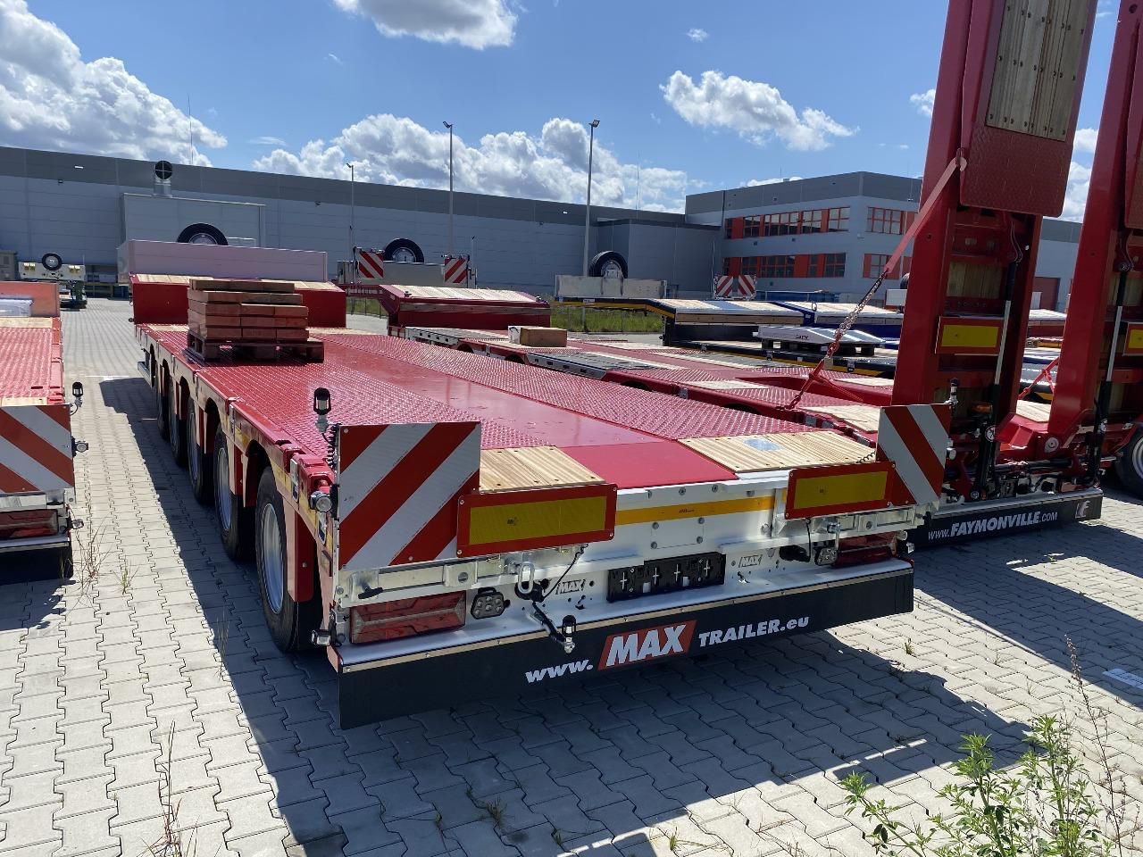 FAYMONVILLE MAXTRAILER MAX100 - Sơ mi rơ moóc thùng thấp: hình 1 FAYMONVILLE MAXTRAILER MAX100 - Sơ mi rơ moóc thùng thấp: hình 1