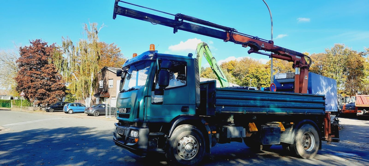 Iveco ML180E28K 4x2 mit Kran/Funk/Greifer - Xe ben, Xe cẩu tự hành: hình 3 Iveco ML180E28K 4x2 mit Kran/Funk/Greifer - Xe ben, Xe cẩu tự hành: hình 3