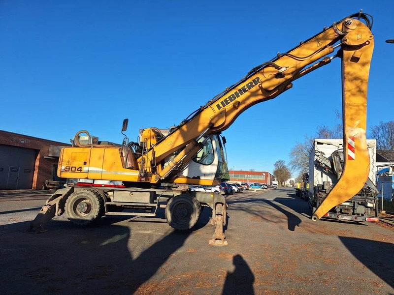 Liebherr A904C Umschlagbagger Greifer +Magnetvorbereitun - Máy cạp rác/ Công nghiệp: hình 4 Liebherr A904C Umschlagbagger Greifer +Magnetvorbereitun - Máy cạp rác/ Công nghiệp: hình 4