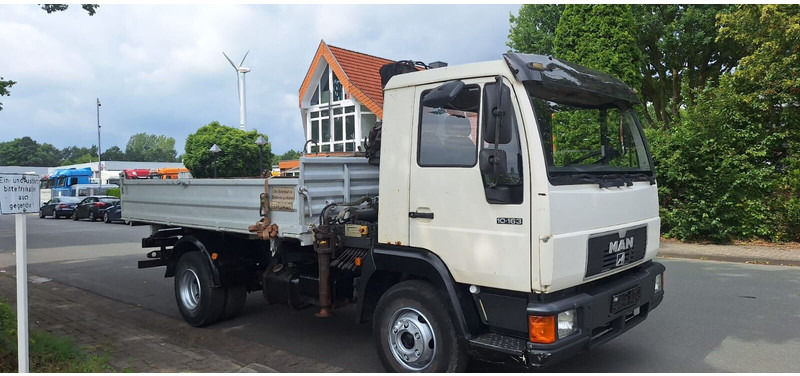 MAN 10.163 Kipper mit Kran+Greifer - Xe ben: hình 4 MAN 10.163 Kipper mit Kran+Greifer - Xe ben: hình 4