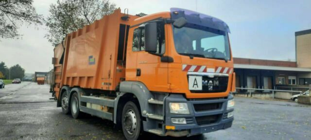 MAN 26.320 Müllwagen Faun Variopress - Xe tải chở rác: hình 1 MAN 26.320 Müllwagen Faun Variopress - Xe tải chở rác: hình 1
