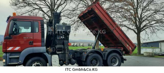 MAN 26.440TGS Kipper+Kran Meiller/Stahl - Xe ben, Xe cẩu tự hành: hình 5 MAN 26.440TGS Kipper+Kran Meiller/Stahl - Xe ben, Xe cẩu tự hành: hình 5