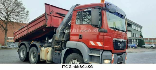 MAN 26.440TGS Kipper+Kran Meiller/Stahl - Xe ben, Xe cẩu tự hành: hình 3 MAN 26.440TGS Kipper+Kran Meiller/Stahl - Xe ben, Xe cẩu tự hành: hình 3