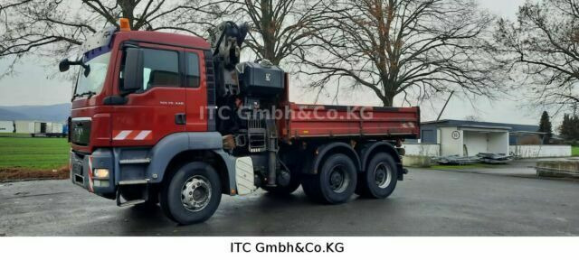 MAN 26.440TGS Kipper+Kran Meiller/Stahl - Xe ben, Xe cẩu tự hành: hình 1 MAN 26.440TGS Kipper+Kran Meiller/Stahl - Xe ben, Xe cẩu tự hành: hình 1