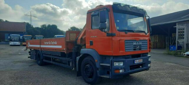 MAN TG-M18.280PS Hiab 111B-2 mit Funk - Xe tải thùng lửng/ Phẳng, Xe cẩu tự hành: hình 2 MAN TG-M18.280PS Hiab 111B-2 mit Funk - Xe tải thùng lửng/ Phẳng, Xe cẩu tự hành: hình 2