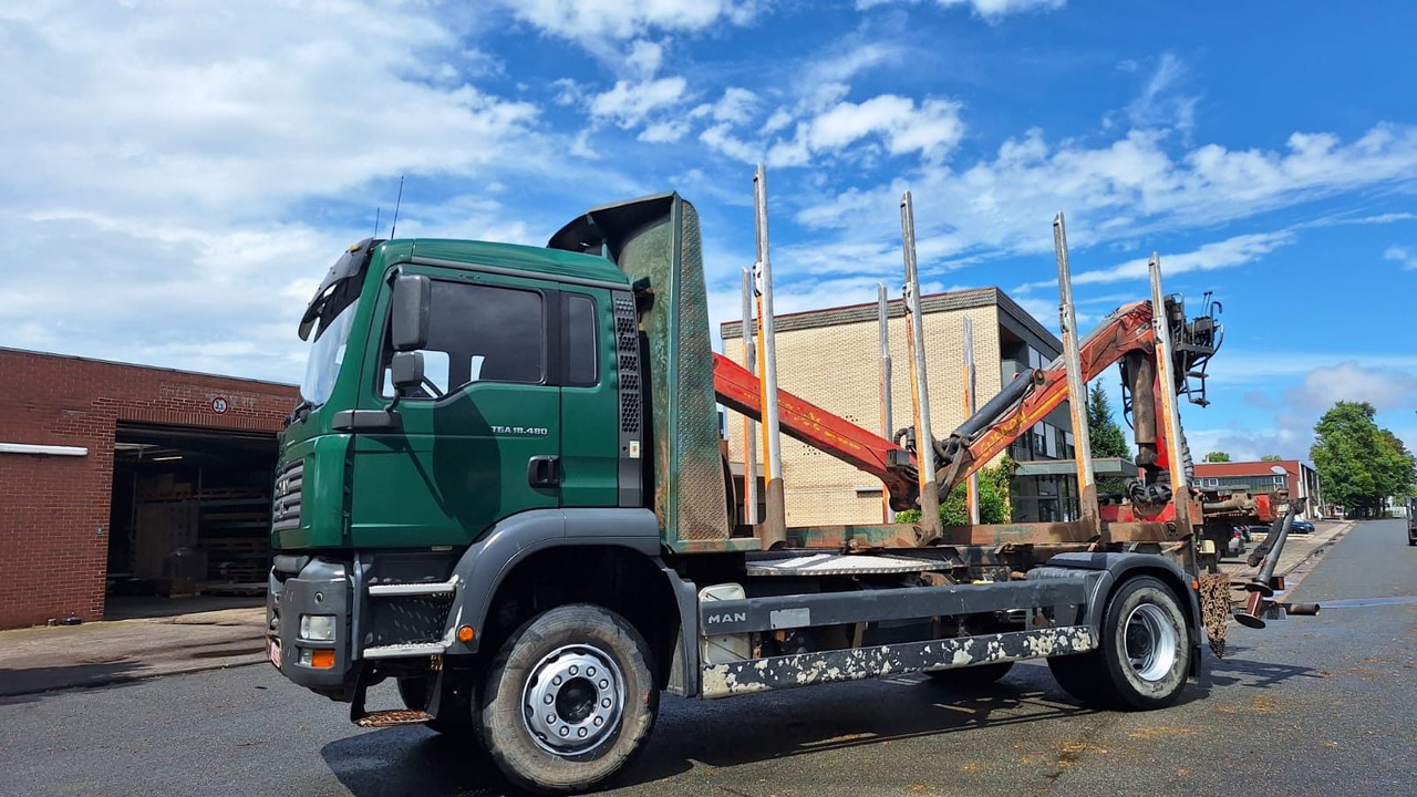 MAN TGA 18.480 Holz LKW - Xe chở gỗ, Xe cẩu tự hành: hình 3 MAN TGA 18.480 Holz LKW - Xe chở gỗ, Xe cẩu tự hành: hình 3