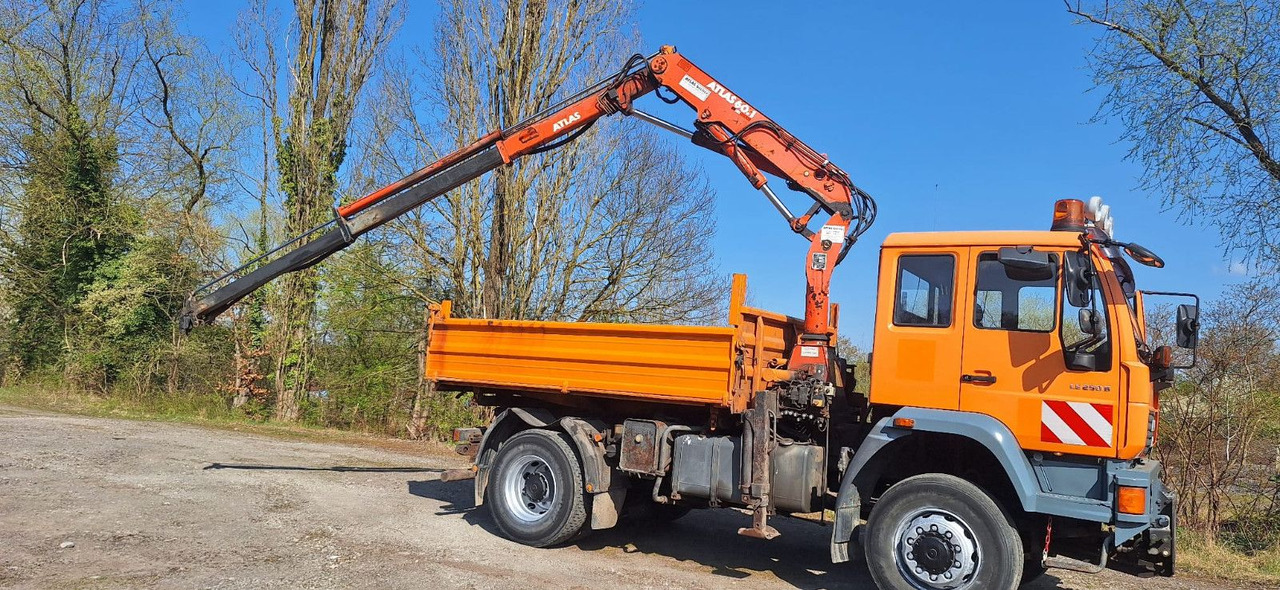 MAN TGM 18.240PS 4x4 3.S-Kipper mit Kran - Xe ben, Xe cẩu tự hành: hình 3 MAN TGM 18.240PS 4x4 3.S-Kipper mit Kran - Xe ben, Xe cẩu tự hành: hình 3