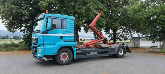 MAN TGS 18.440 Abroller mit Funk +Kran vor. - Xe tải nâng móc, Xe cẩu tự hành: hình 5 MAN TGS 18.440 Abroller mit Funk +Kran vor. - Xe tải nâng móc, Xe cẩu tự hành: hình 5