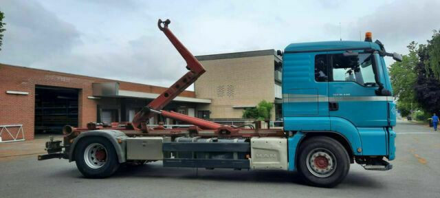 MAN TGS 18.440 Abroller mit Funk +Kran vor - Xe tải nâng móc, Xe cẩu tự hành: hình 3 MAN TGS 18.440 Abroller mit Funk +Kran vor - Xe tải nâng móc, Xe cẩu tự hành: hình 3