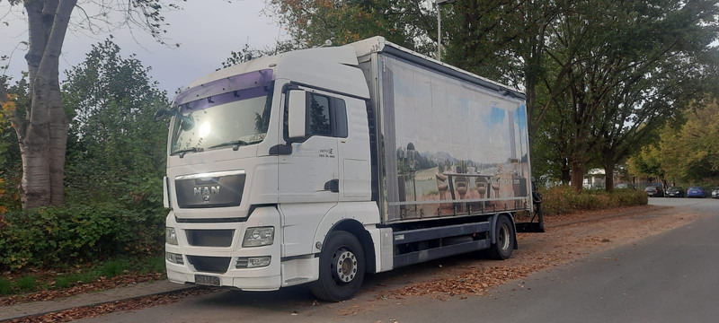 MAN TGX 18.360PS 4x2 G.Haus Kran+Funk - Xe tải thùng mui bạt, Xe cẩu tự hành: hình 1 MAN TGX 18.360PS 4x2 G.Haus Kran+Funk - Xe tải thùng mui bạt, Xe cẩu tự hành: hình 1