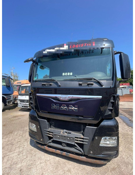 MAN TGX 26.440 6x2 LLW Pritsche mit Kran Palfinge - Xe tải thùng lửng/ Phẳng, Xe cẩu tự hành: hình 4 MAN TGX 26.440 6x2 LLW Pritsche mit Kran Palfinge - Xe tải thùng lửng/ Phẳng, Xe cẩu tự hành: hình 4